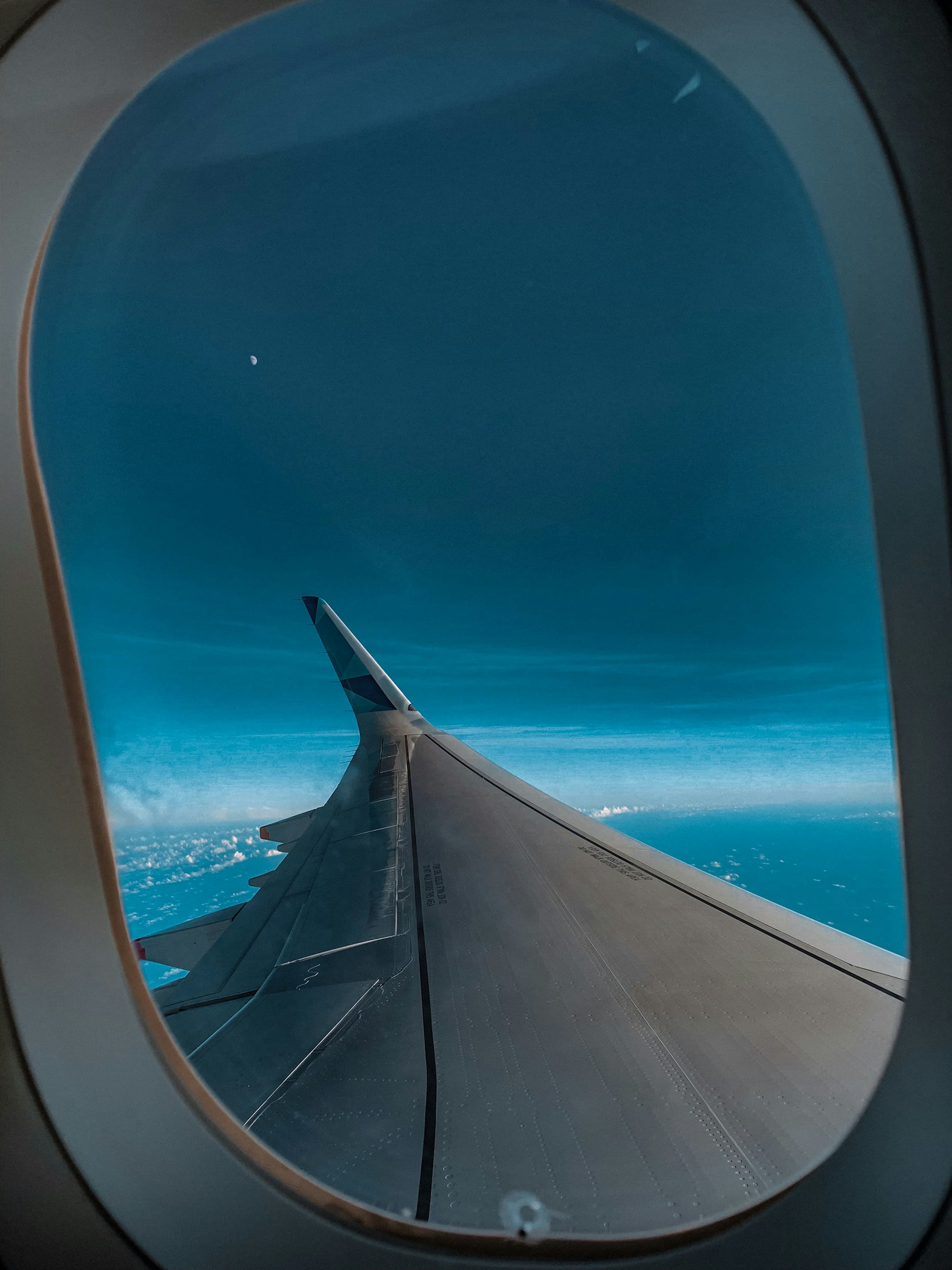 Extra legroom on our honeymoon flights